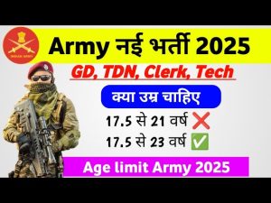 Agniveer Army 2025: Complete information about age limit and eligibility